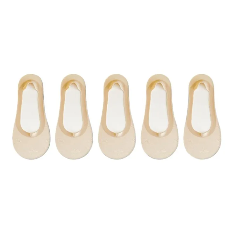ROBINHOOD No Show Socks Women's 5 Pack-20