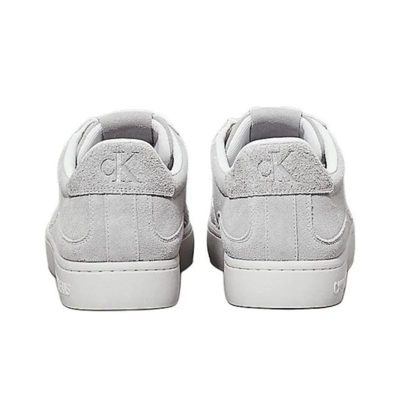CALVIN KLEIN Low-Top Skateboard Shoes Men's Gray-4