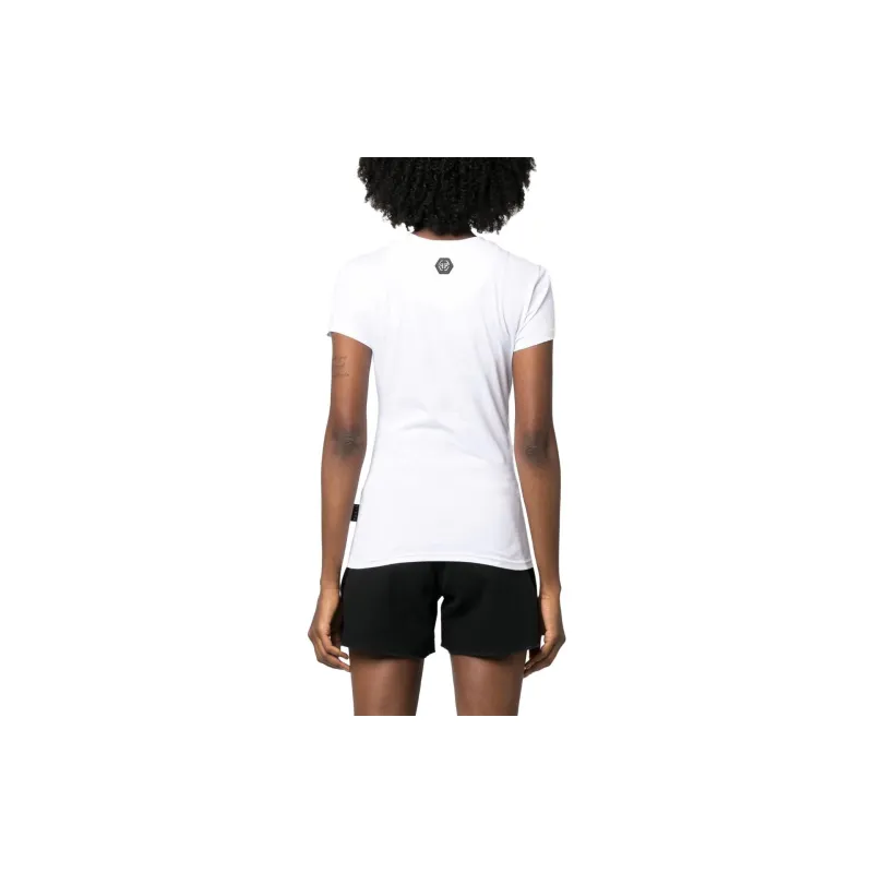 PHILIPP PLEIN Sexy Pure Fit Heart print T shirt-2