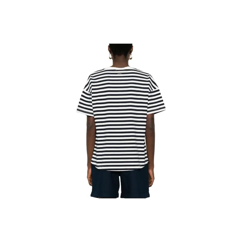 BARBOUR SS24 T-Shirt Women's Navy-2
