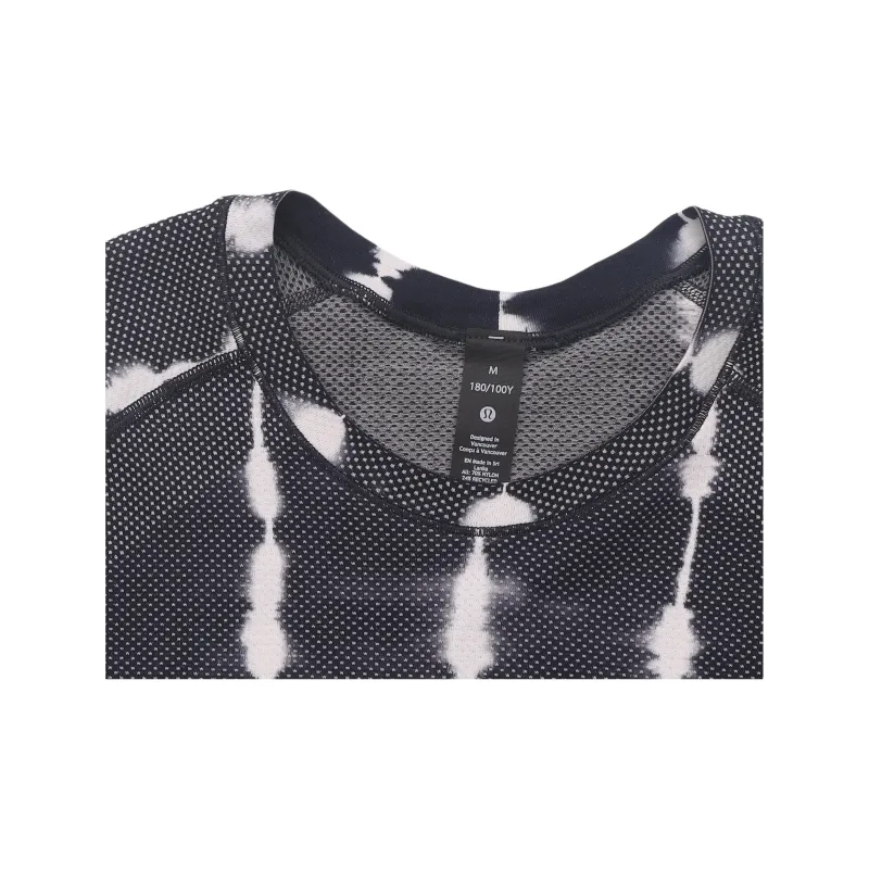 Lululemon Metal Vent Tech T Shirts Men Marine Blue-4