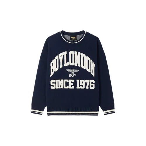 Boy London Sweaters Unisex Navy Blue