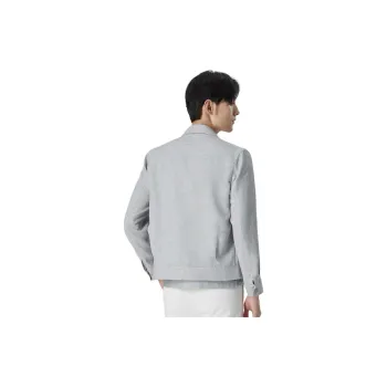 ZIOZIA Jackets Coats Men's Light Gray