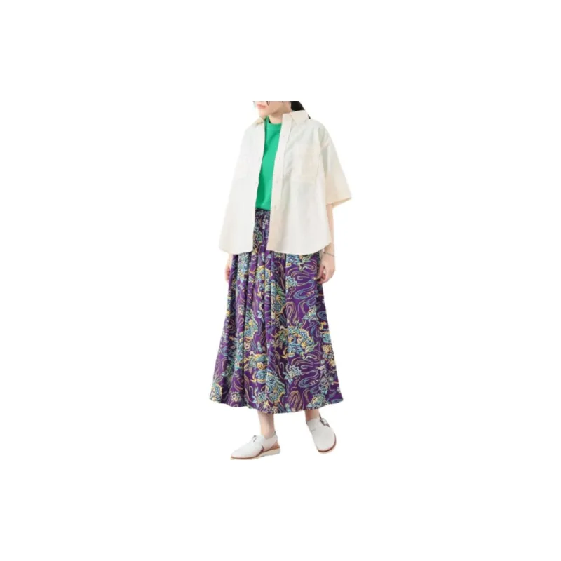 Beams Shirts Women's White-2