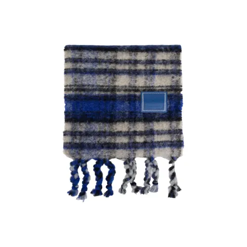 ADER ERROR Logo patch Check pattern Scarf