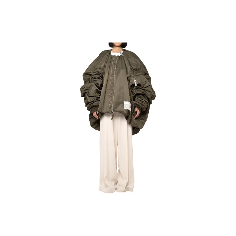 Maison Mihara Yasuhiro Extra long sleeved Bomber Jacket-3