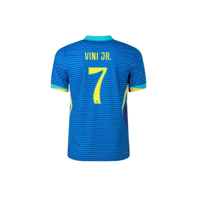 Nike Vini Jr. Brazil National Team 2024 Stadium Away Men's Nike Dri FIT Soccer Jersey-3