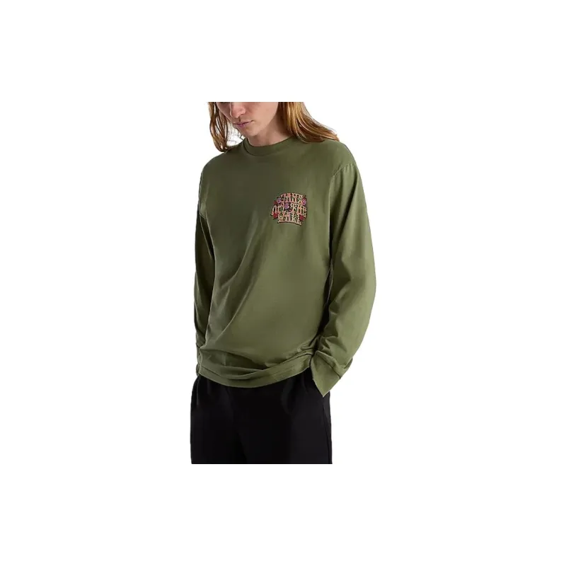 Vans Checking Out T-Shirt Men Green-2