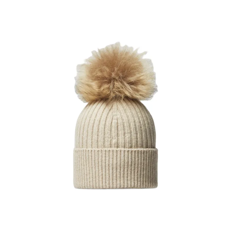 Moncler Pompom Cashmere Beanie Hat-1