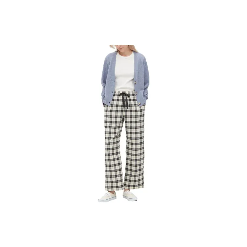 UNIQLO SS22 Moderate Casual Pants Summer Women's White-1