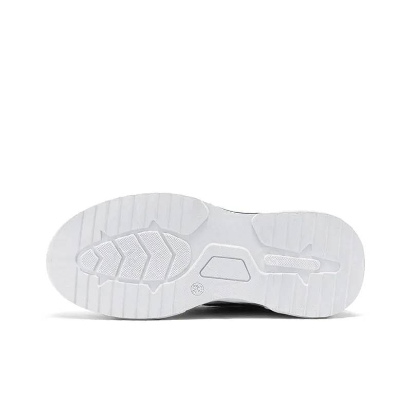 Warrior Wear resistant, Lightweight, Breathable, And Non slip. Low Top Chunky Sneakers Men's Gray Blue-4