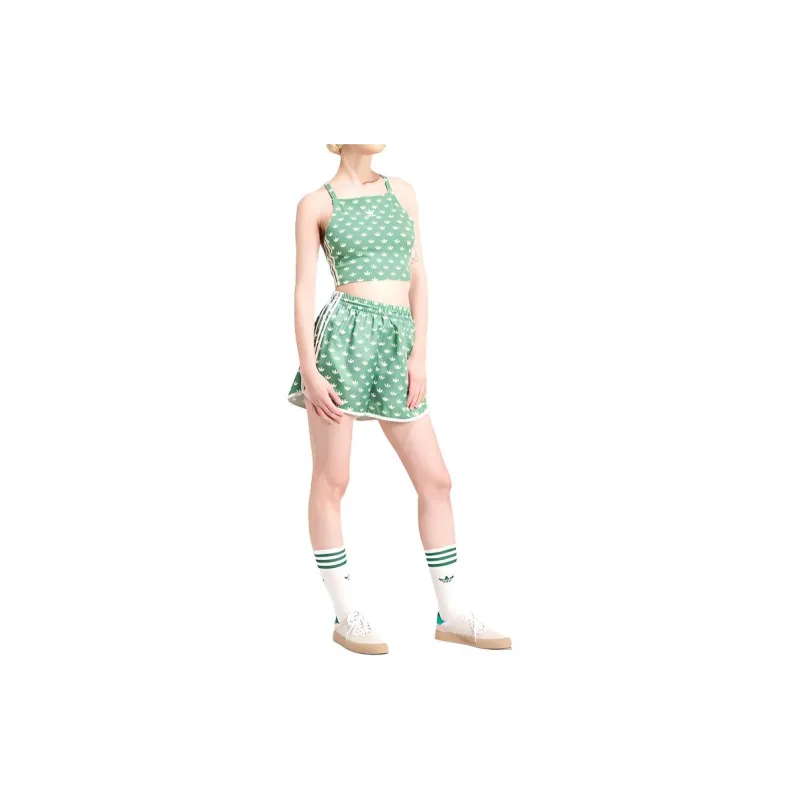 Adidas Sports Shorts Women's Green-4