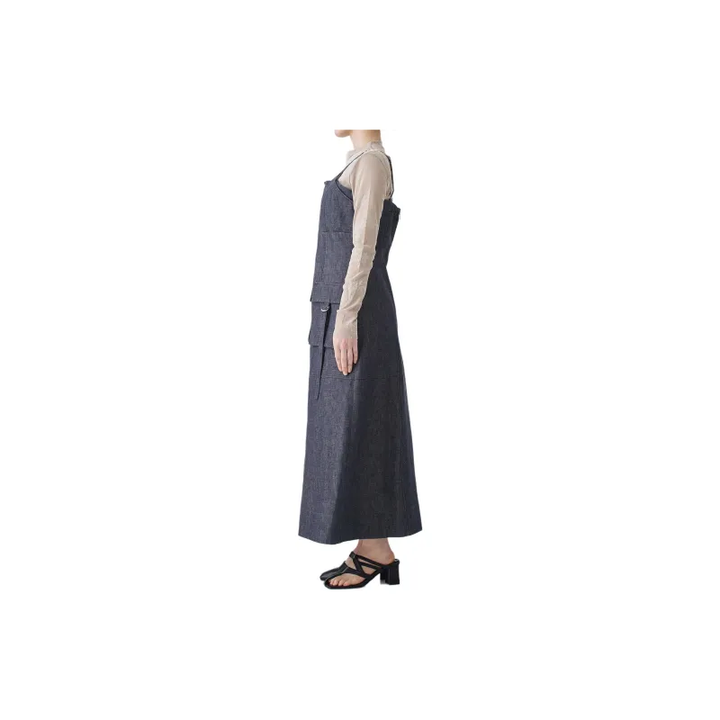 UNITED TOKYO Slip Dresses Women's Blue-4