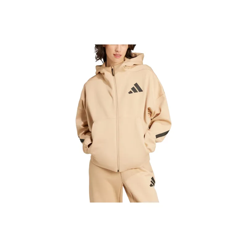 Adidas Free Shipping With AdiClub Adidas Z.N.E. Full Zip Hoodie-1