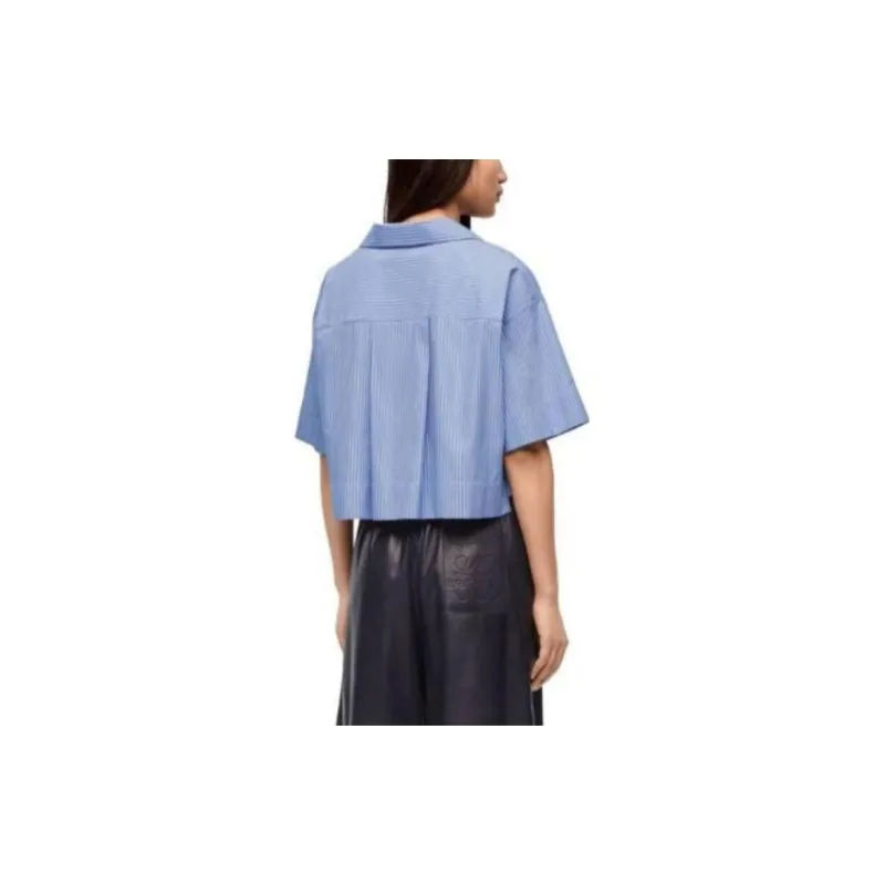 LOEWE Shirts Women's Blue-3