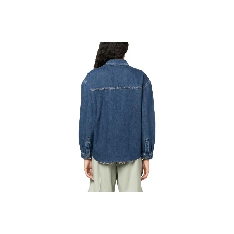 MIRA MIKATI Denim Jacket Women's Blue-2