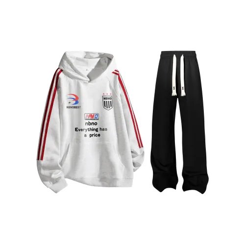 NBNO Sweatshirt Sets Unisex