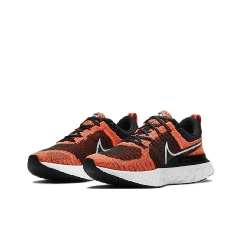 Nike React Infinity Run Flyknit 2 'Bright Mango Black' Women's-2