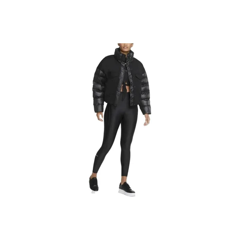 Nike Lab Women's Goose Down Bomber Jacket Black-2