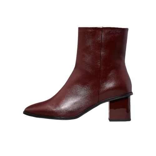 Calvin Klein Ankle Boots Women's Maroon