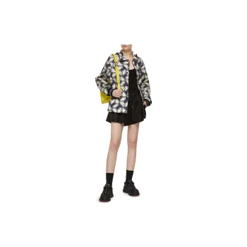Moncler Iasone Graphic print Hooded Jacket