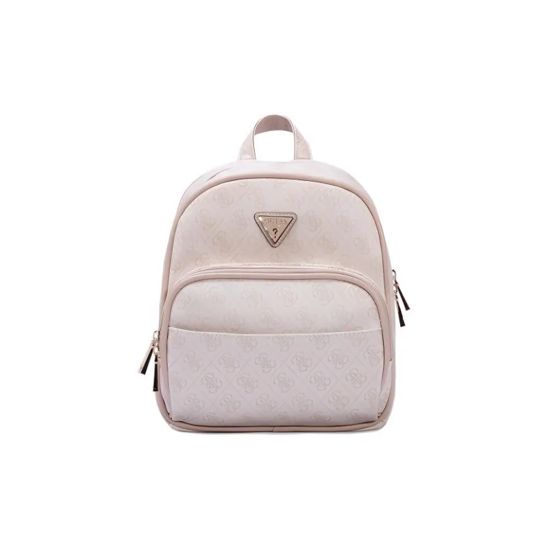 GUESS Synthetic Leather Backpack Regular Women's Pink-0