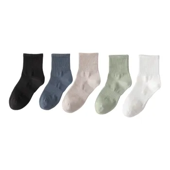 Yalu Mid-Calf Socks Women's 5 Pack