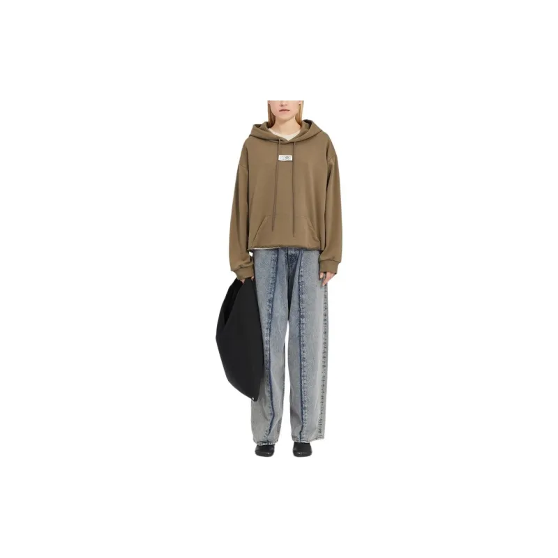 MM6 Maison Margiela Numeric Patch Drawstring Hoodie-1
