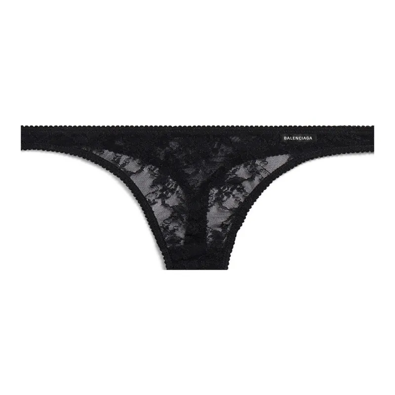 Balenciaga Underpants Regular Women's Black-3