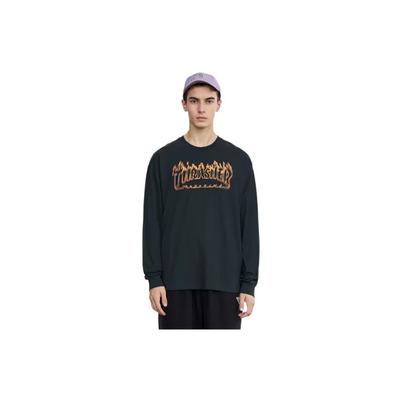 Thrasher Sweatshirts Unisex Black-2