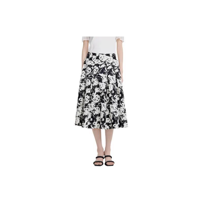 XG Casual Long Skirt Women's Letter Flower-1