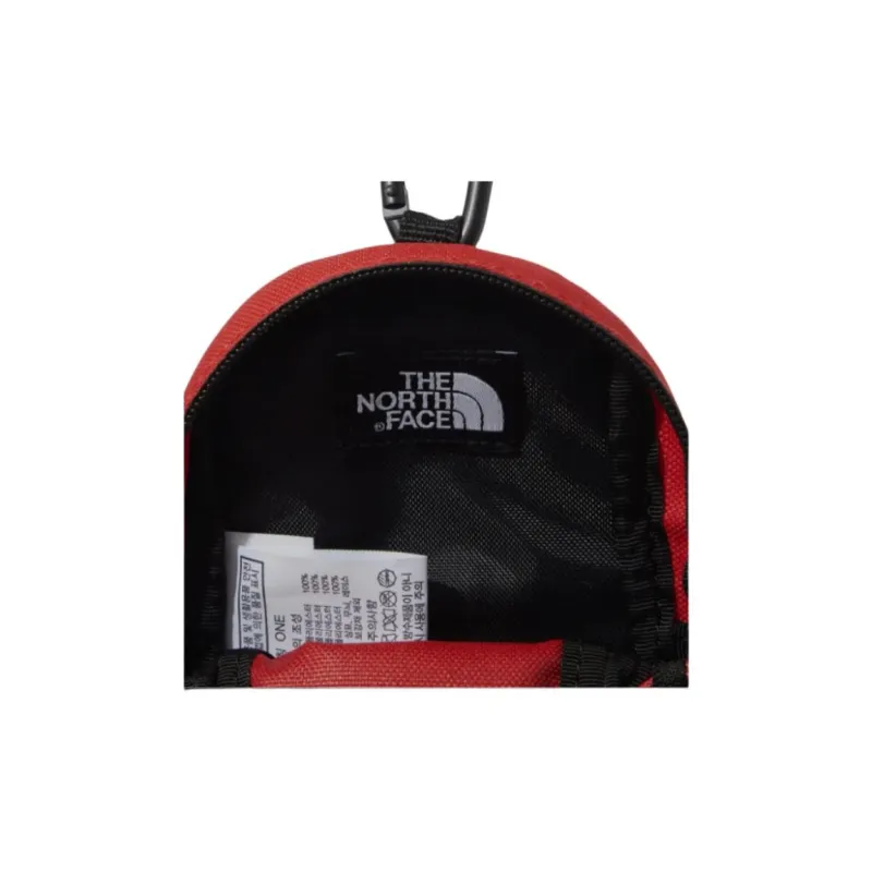 THE NORTH FACE Polyester Recycled Material Bag Accessories Mini Unisex Red-3