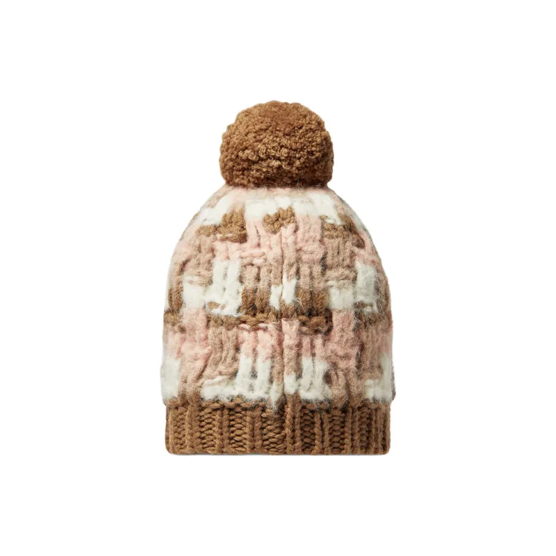 Moncler Polyamide Beanies Women's Brown-2