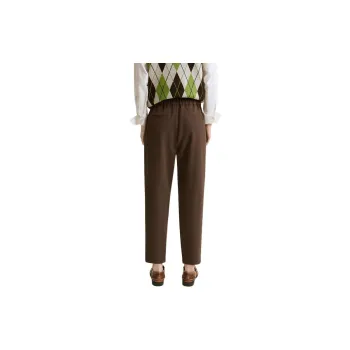 NAWEI Casual Pants Women's Chocolate