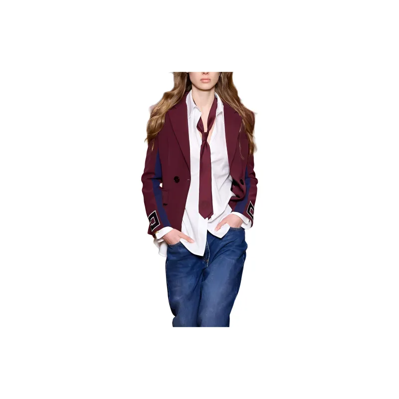 Elisabetta Franchi Striped Jacquard Poplin Shirt-4