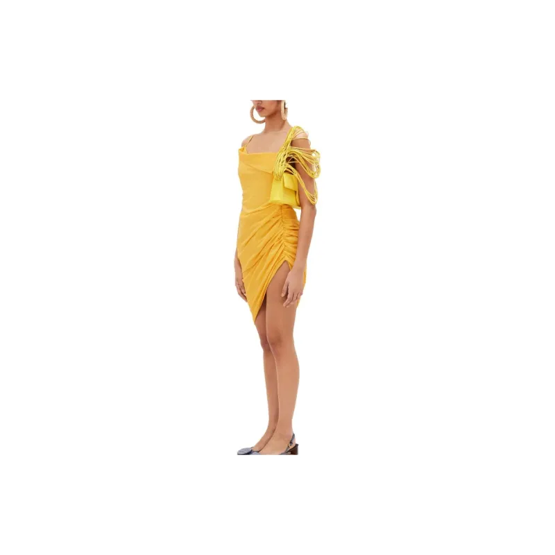Jacquemus La Robe Saudade 'Khaki'-10