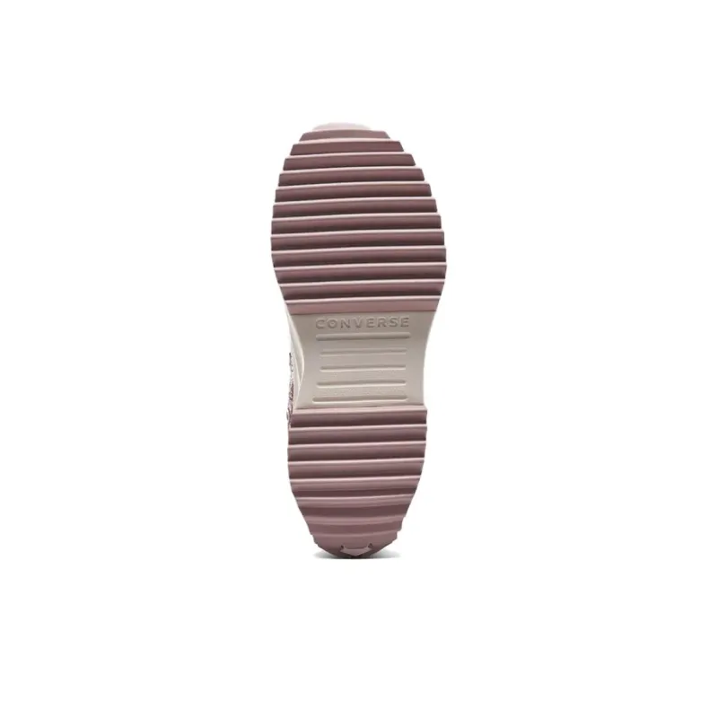 Converse Run Star Hike Anti-Slip Wear-Resistant High-Top Casual Shoes Women's Pink-4