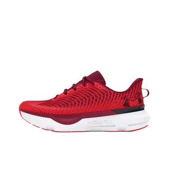 Under Armour Infinite Pro Anti Slip Wear Resistant Low Top Casual Running Shoes Men's Red