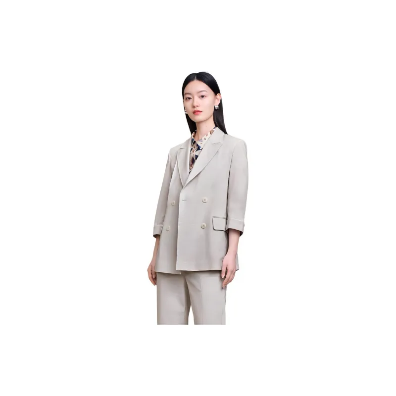 JZ. ANNAKRO Business Suit Women's Light Beige-1