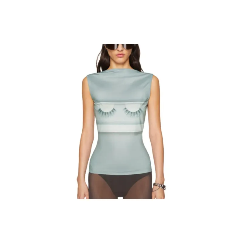 Acne Studios X Katerina Jebb Graphic print Top-1