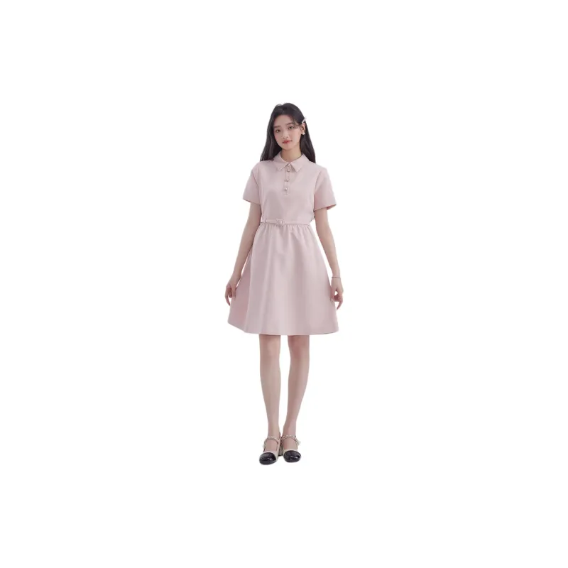 DEAR DEER PUFF Short-Sleeved Dresses Women's-0