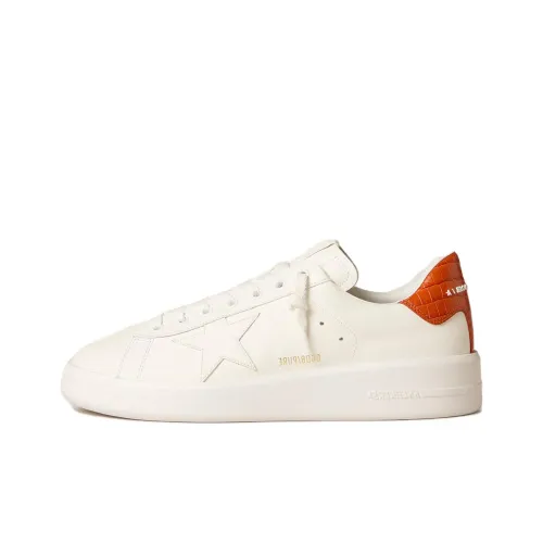 Golden Goose Purestar Low Top Skateboard Shoes Men's White
