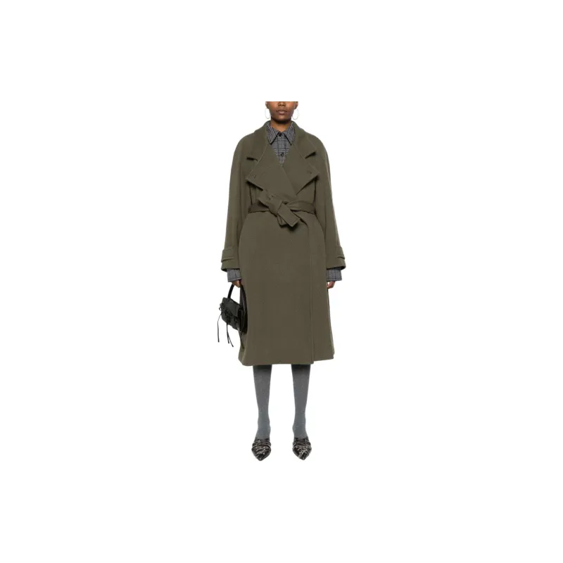 LOW CLASSIC Wrap Twill Coat-1