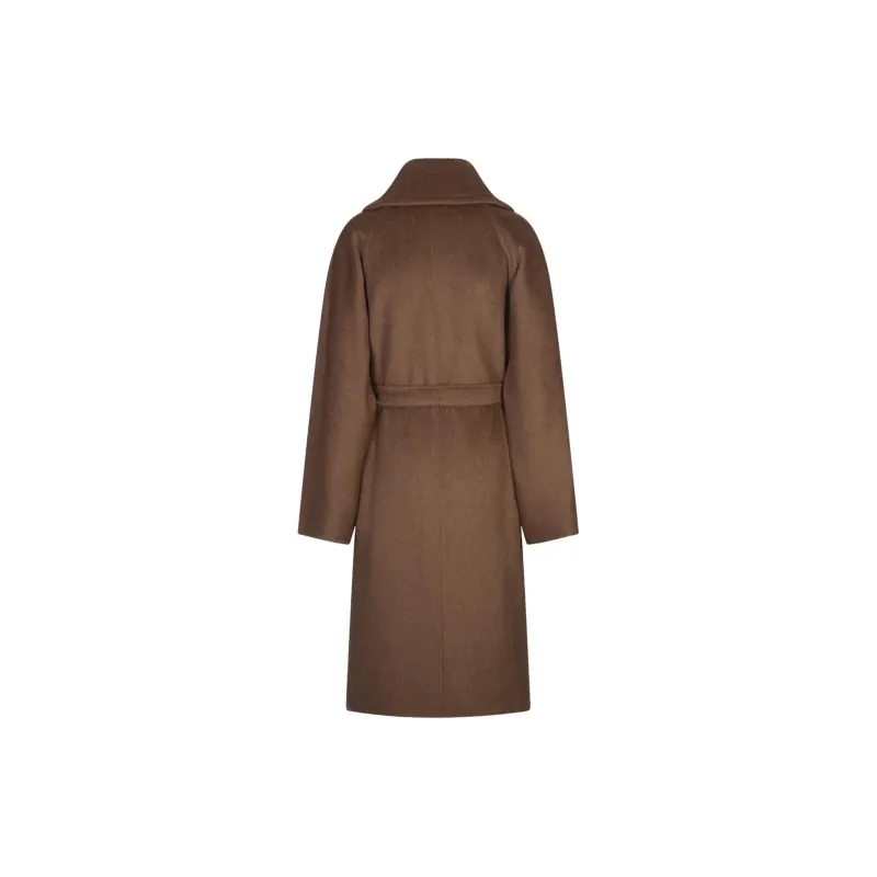 MaxMara Attuale Belted Long Sleeved Coat-1
