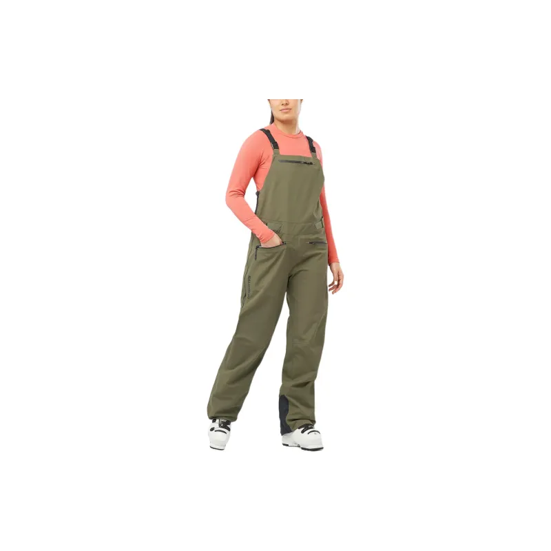 SALOMON STANCE Overalls Women's Olive-1