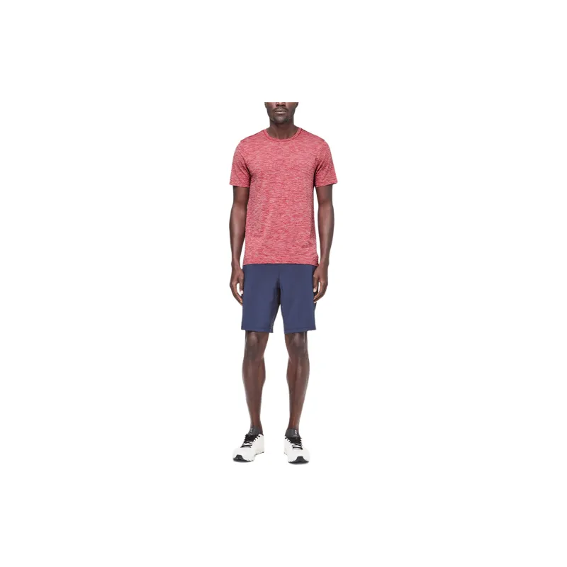 Lululemon Metal Vent Tech Collection Surge Collection T-Shirt Men's Red White-4