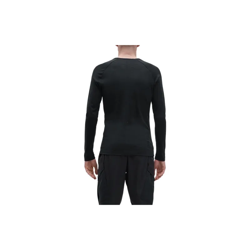 On Merino On Long T Shirt Men's Black-1