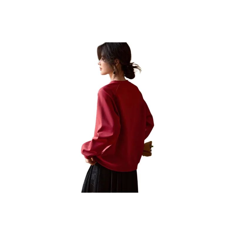 XWI Sweatshirts Women's Red-1