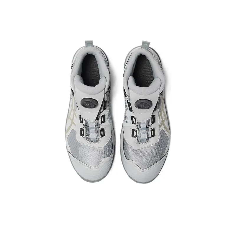 Asics Winjob Slip Resistant Waterproof High Top Outdoor Shoes Unisex Gray-2