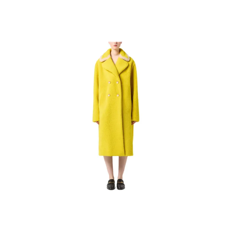 Blumarine Shearling Coat-1